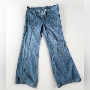 Old Navy Diva Denim Wide Leg Women's Jeans - Light Blue Size 10